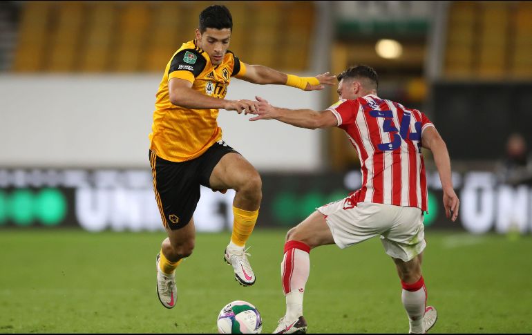 No fue hasta el minuto 66 que el mexicano Jiménez saltó al terreno de juego, pero no pudo hacer nada para evitar la derrota y eliminación de su equipo. AFP / N. Potts