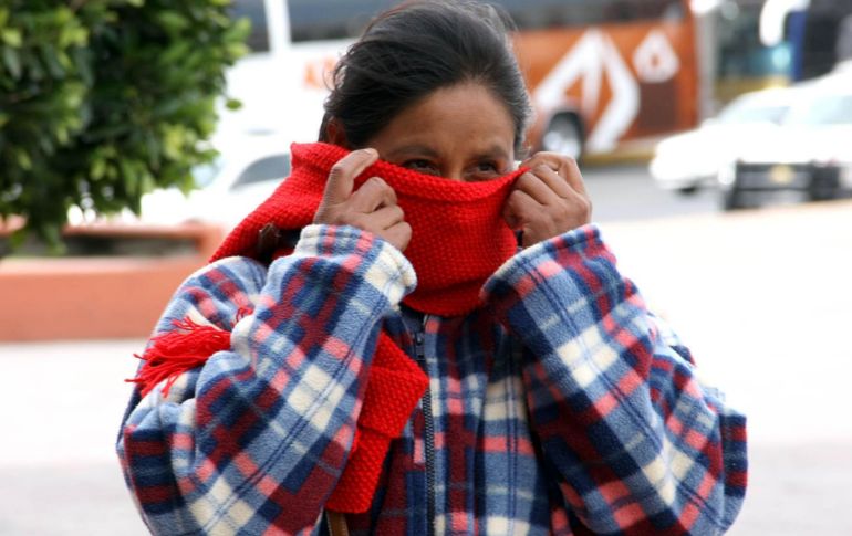 Estadísticamente, la temporada de frentes fríos inicia en septiembre y concluye en mayo. NTX/ARCHIVO