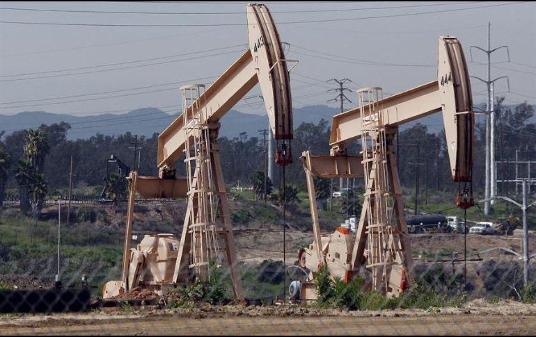 Los contratos de futuros del petróleo intermedio de Texas (WTI) para entrega en octubre subieron 0.81 dólares respecto a la sesión previa. EFE/ARCHIVO