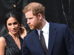 Meghan Markle y el príncipe Enrique firmaron un jugoso contrato con Netflix. AFP / ARCHIVO
