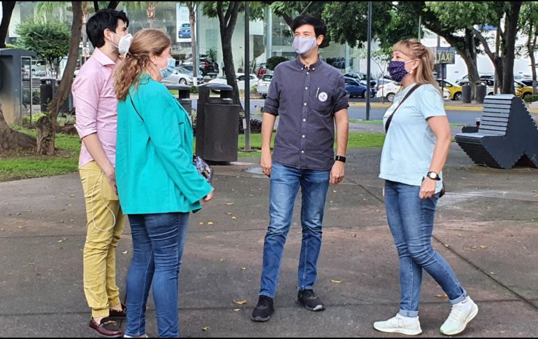 Simpatizantes de Futuro se reunieron tras el aval del IEPC. ELINFORMADOR/G. Gallo