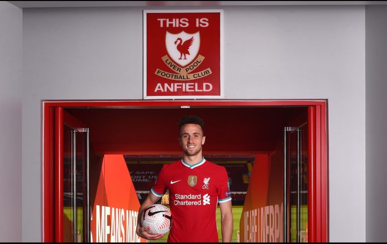 Jota, de 23 años, ha estado tres temporadas con el Wolves, dos de ellas en la Premier League, en las que ha jugado 67 partidos y ha marcado 16 goles. TWITTER / @LFC