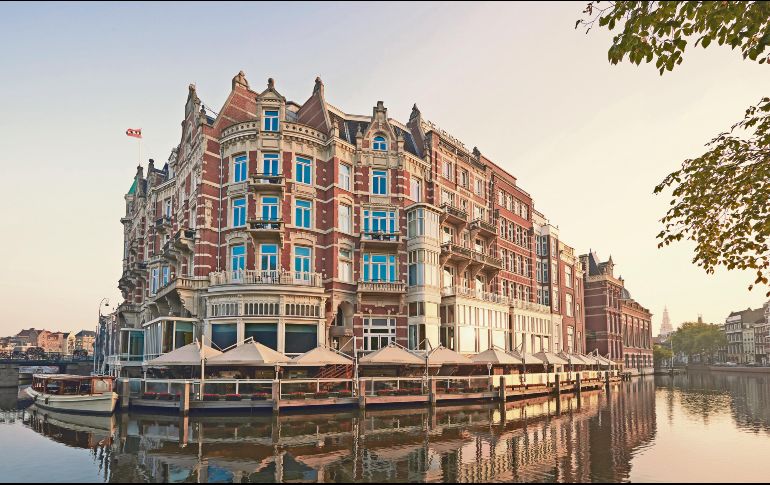 De L’Europe. El hotel derrocha belleza. CORTESÍA