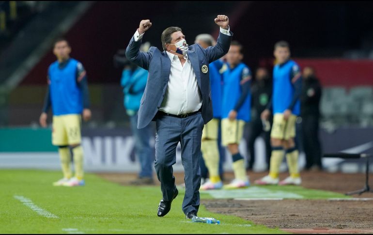 CONTENTO. El 'Piojo' se mostró satisfecho con la victoria ante las Chivas. IMAGO7