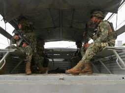 Personal de la Secretaría de Marina participó en el operativo en Tabasco y Veracruz. NTX/ARCHIVO