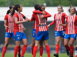 Con este triunfo en la Ciudad de México, el Guadalajara llegó a 19 puntos. TWITTER / @ChivasFemenil