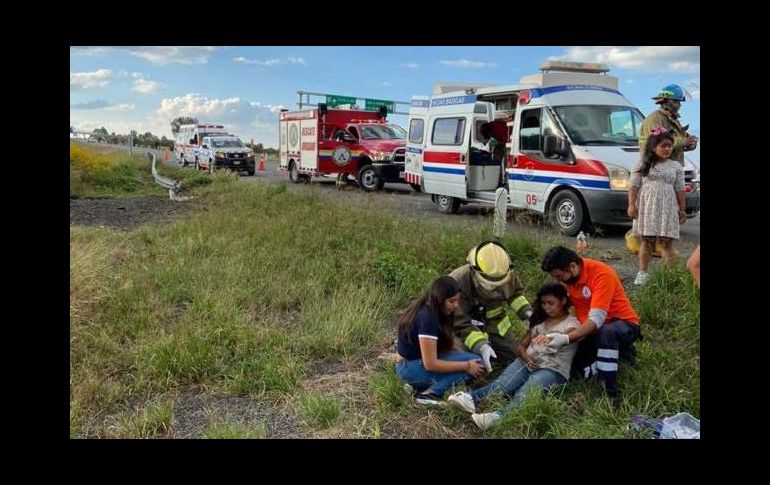 El hecho ocurrió en el kilómetro 46 de la autopista León-Aguascalientes a la altura del municipio de Unión de San Antonio. ESPECIAL