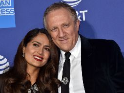 Valentina Paloma es la única hija de Salma y la cuarta del empresario francés François-Henri Pinault. AFP / ARCHIVO