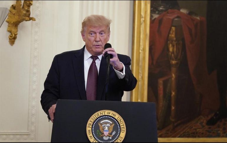 Donald Trump firmó una orden ejecutiva este lunes para detallar las sanciones que estarán vigentes para la nación de Medio Oriente. EFE/ARCHIVO