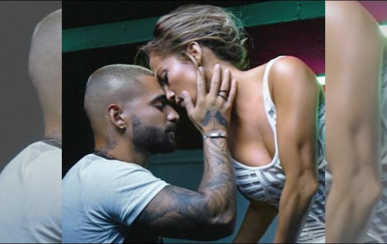 Jlo y Maluma publicaron simultáneamente un video en sus redes sociales para promocionar los videos. INSTAGRAM / jlo