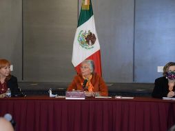 Detallan que Sánchez Cordero será la primera funcionaria pública en comparecer ante el Senado en una nueva ronda de sesiones. TWITTER/@SEGOB_mx