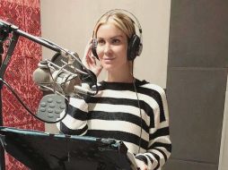 Verónica Montes. La actriz se estrena en el mundo del doblaje. CORTESÍA