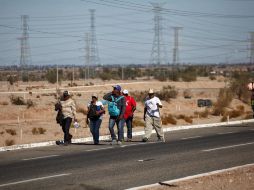 Las caravanas de migrantes iniciaron desde octubre del 2018. EFE/ARCHIVO