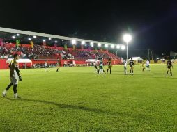 Las autoridades de Morelos, se supone, dieron el aval para que se realizara el juego, en el estadio de Yautepec, pero sin público. TWITTER / @OaxChapulineros