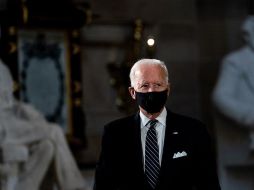 El debate del martes en Cleveland, Ohio, será la primera vez que Joe Biden (foto) y Donald Trump se enfrenten. EFE/Schaff