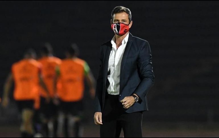 El argentino explicó que gusta de un estilo de juego con orden y presión alta. IMAGO 7/J. Zamora