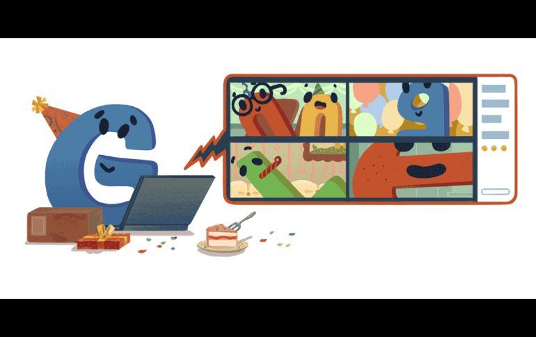 El buscador se une a los festejos con sana distancia. ESPECIAL/Google