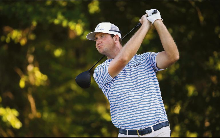 FINO. Hudson terminó con un acumulado de -18 golpes . AFP