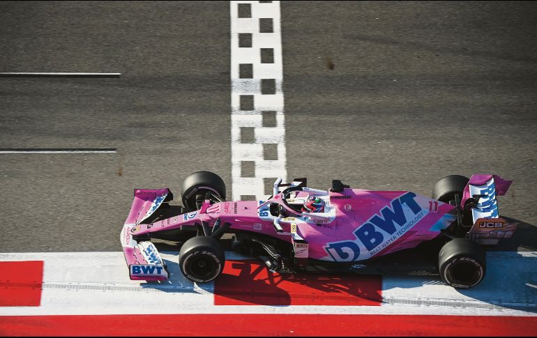 DEMUESTRA. A pesar de las adversidades con las que se ha topado en Racing Point, el tapatío logró maximizar sus oportunidades en Rusia. SUTTON PHOTOGRAPHY • M. Sutton