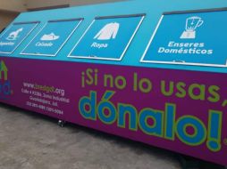 Los contenedores para recibir donativos se ubican en el exterior de algunas parroquias de Guadalajara, Zapopan y Tlaquepaque, teniendo como fecha límite el 18 de octubre. FACEBOOK/@bredguadalajara