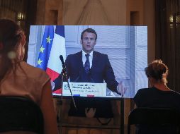 De acuerdo con Macron, las nuevas restricciones se concentran en áreas donde, de acuerdo con las autoridades sanitarias, se registra una mayor propagación del virus. AFP / A. Amro