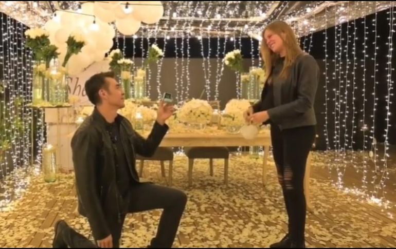 A través de un video en Instagram, Uribe y Martins compartieron el momento. INSTAGRAM / @adrianuribe