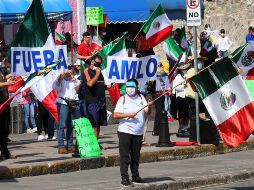 El Presidente López Obrador dice que están garantizadas las libertades de todos, pero hizo un llamado a que se abandone la violencia y reiteró que en su gobierno no habrá presos políticos. SUN / ARCHIVO