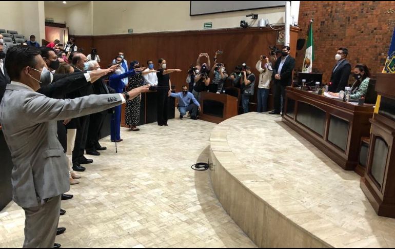 Los nuevos miembros del buscarán que se destrabe la aprobación de la reforma anticorrupción 2.0, pendiente desde el año pasado. EL INFORMADOR/R. Rivas