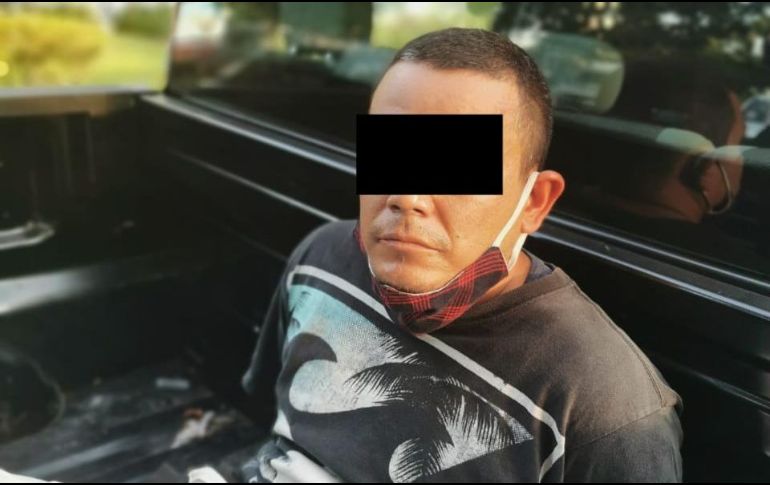 Transeúntes retuvieron al presunto responsable para entregarlo a los uniformados. ESPECIAL