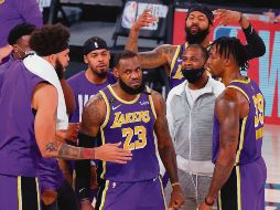 LAKERS. LeBron James es el alma y motor del equipo angelino. AFP• K. Cox