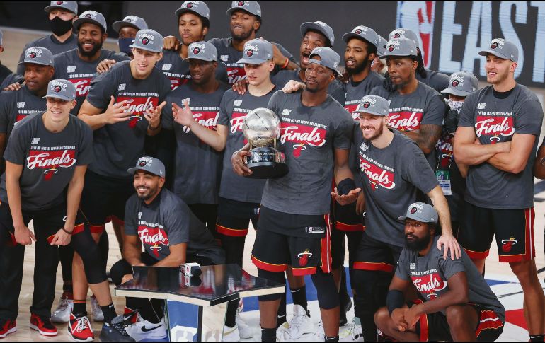 HEAT. El equipo de Miami ha sido de los más dominantes en la “burbuja”. AFP• K. Cox
