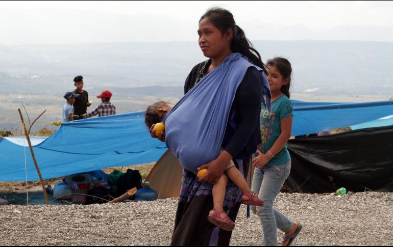 Según la Comisión Mexicana de Defensa y Promoción de los Derechos Humanos, hasta ahora se han desplazado al menos 346 mil 945 personas. NOTIMEX/Archivo