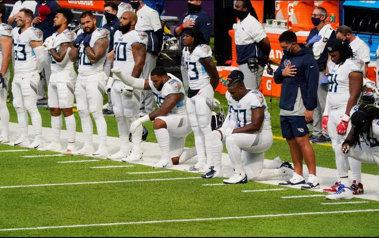 El martes, la NFL anunció que tres jugadores de los Titans y cinco empleados del equipo arrojaron positivo por COVID-19. Este miércoles se sumó un nuevo caso. AP