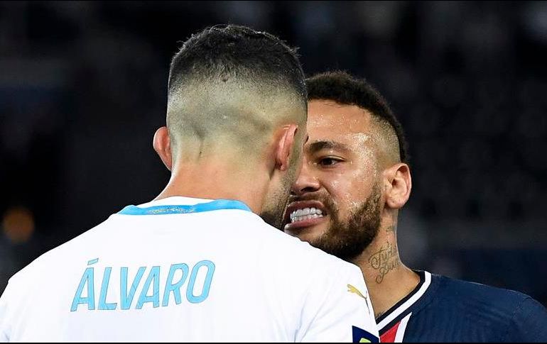 Neymar fue uno de los jugadores expulsados tras el encuentro. EFE/J. de Rosa