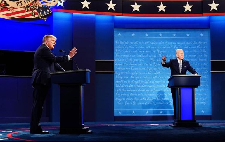 Los dos debates restantes están programados para el 15 y el 22 de octubre. EFE/J. Lo Scalzo