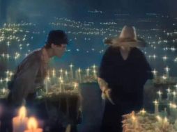 Una de las escenas más populares de la película filmada en las Grutas de Cacahuamilpa. ESPECIAL