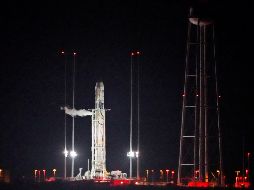 El carguero con el retrete despegará hacia la Estación Espacial Internacional la noche de este viernes. AP/S. Helber