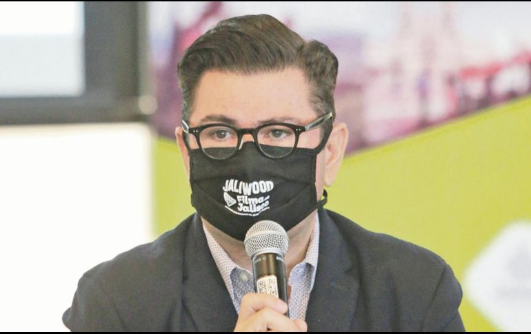 Rodolfo Guzmán. Director de la Comisión de Filmaciones del Estado de Jalisco. ESPECIAL