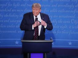 Curas milagrosas e inyectar desinfectantes fueron algunas de las declaraciones de Trump más sonadas. EFE/ARCHIVO