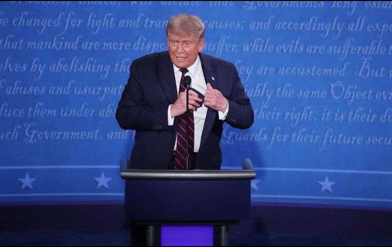 Curas milagrosas e inyectar desinfectantes fueron algunas de las declaraciones de Trump más sonadas. EFE/ARCHIVO