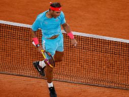Rafa se ha visto dominante sobre la arcilla. AFP/T. Samson