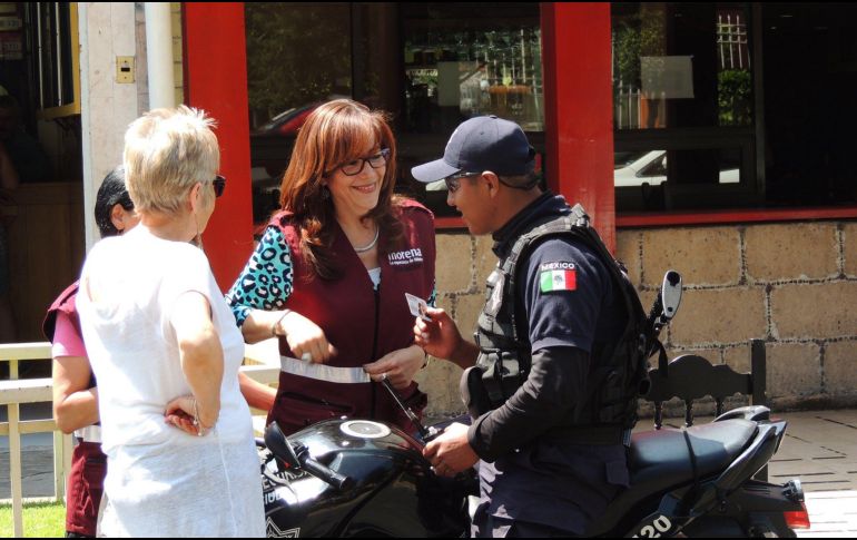 Polevnsky no fue la más favorecida en la encuesta de reconocimiento, pero asegura que eso se debió a la manera en la pregunta fue planteada. TWITTER/yeidckol