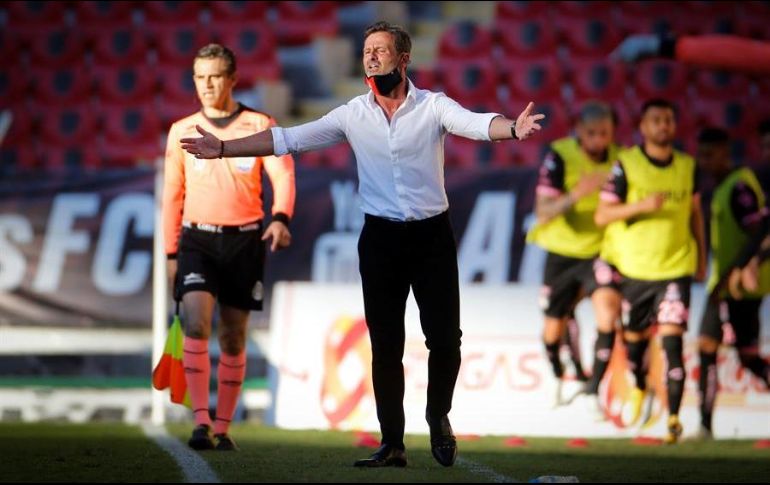 Cocca reconoce que el partido contra Necaxa no le gustó. EFE/F. Guasco