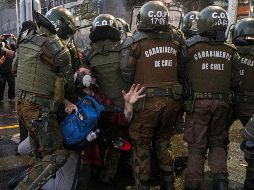 Continúan las manifestaciones en Chile. AP