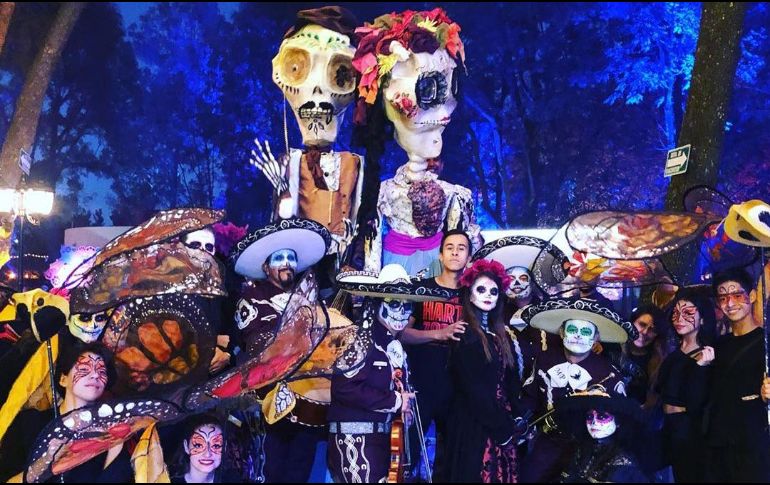 Calaverandia es un parque temático sobre el Día de Muertos que se lleva a cabo las últimas semanas de octubre. INSTAGRAM / calaverandia