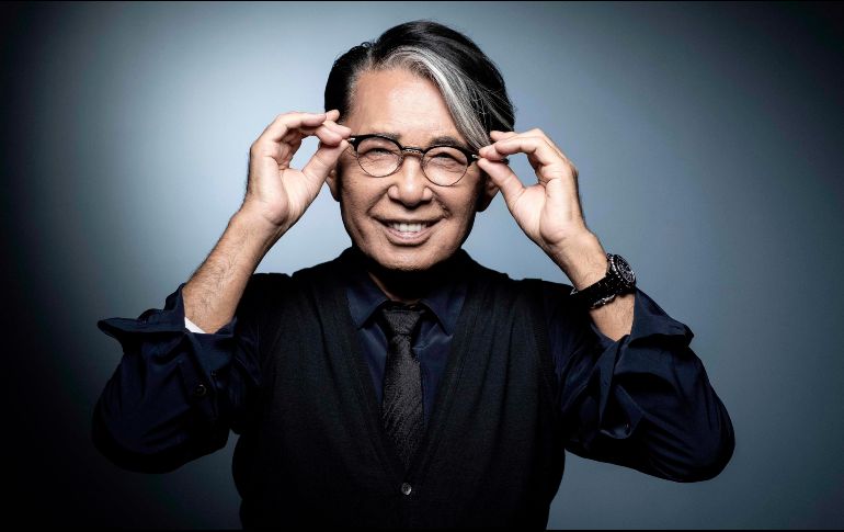 Kenzo Takada fue el primer diseñador japonés que se impuso en París, donde hizo toda su carrera e hizo famoso su nombre. AFP/ARCHIVO