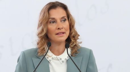 Gutiérrez Müller señaló que los mexicanos deben de anhelar la paz para el prójimo. SUN/ARCHIVO