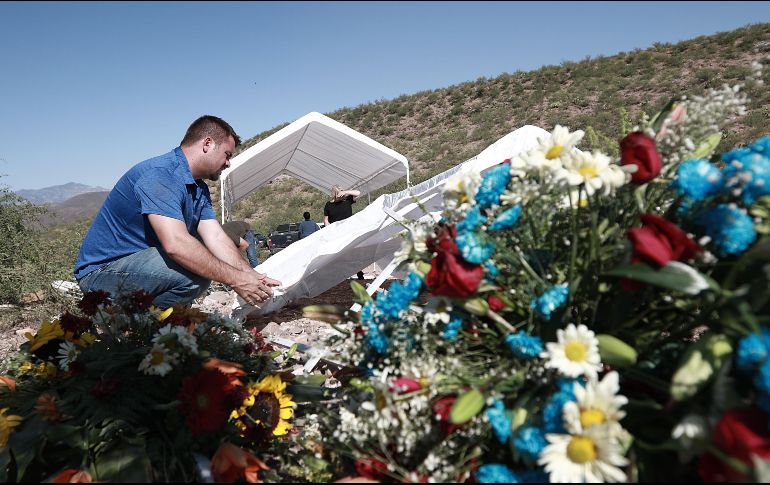 El 4 de noviembre un comando armado acribilló a nueve personas, entre ellos niños y mujeres, que viajaban en camionetas. EFE / ARCHIVO