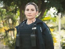 ORGULLOSA. Sandra Nuño se pone el uniforme todos los días con la intención de reducir la violencia de género. EL INFORMADOR • F. Atilano