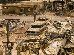 TRAGEDIA. Los incendios siguen fuera de control en el Oeste de Estados Unidos. AP